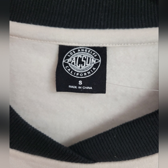 PacSun Pacific Sunwear Surplice Oversized Sweatshirt Size Small - Picture 7 of 10